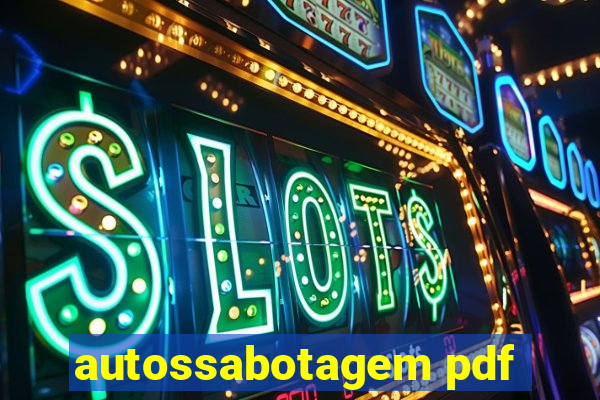 autossabotagem pdf